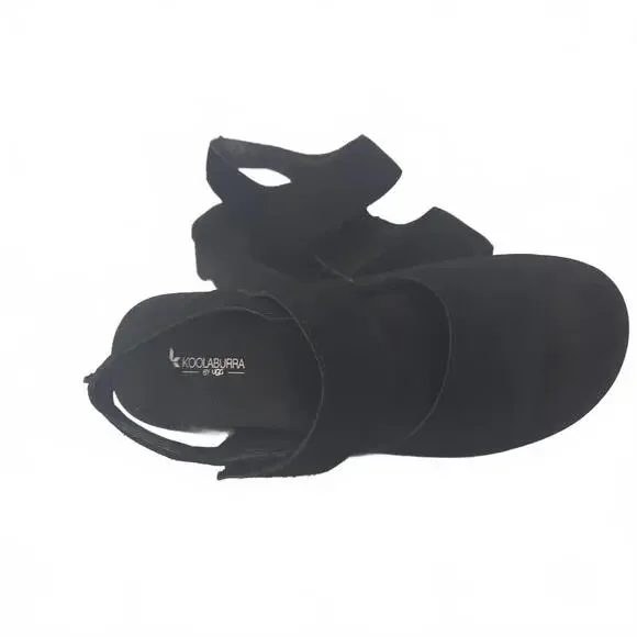 Koolaburra by UGG Black Women's Sandals Size 10 - Picture 3 of 5